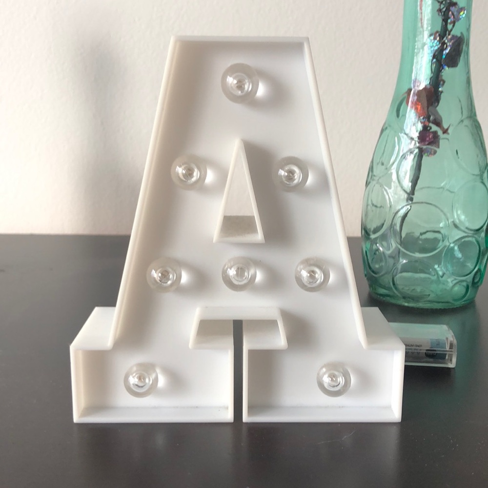 LED Letter A